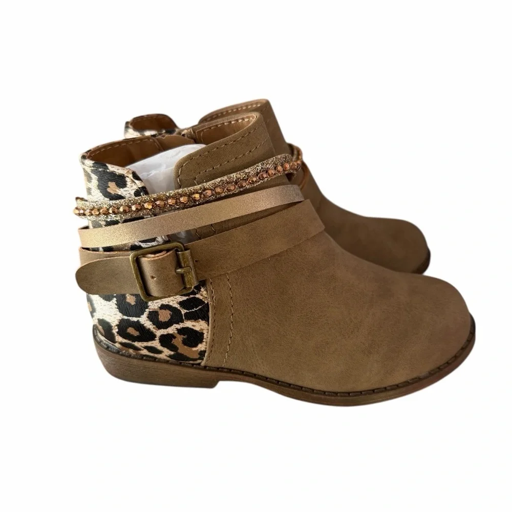Jellypop Lil Biddy Ankle Booties Girls Kids Winter Boho Western Back to School
